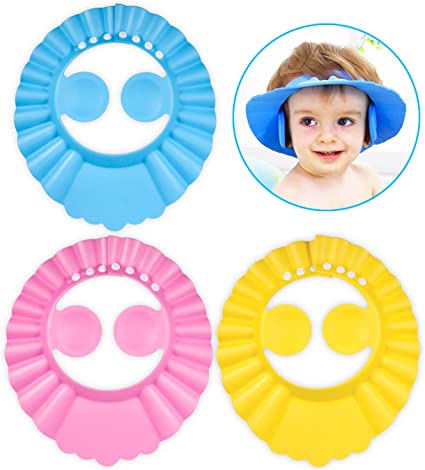 Visière chapeau pour douche bébé I ShampooCap™ - evoluees